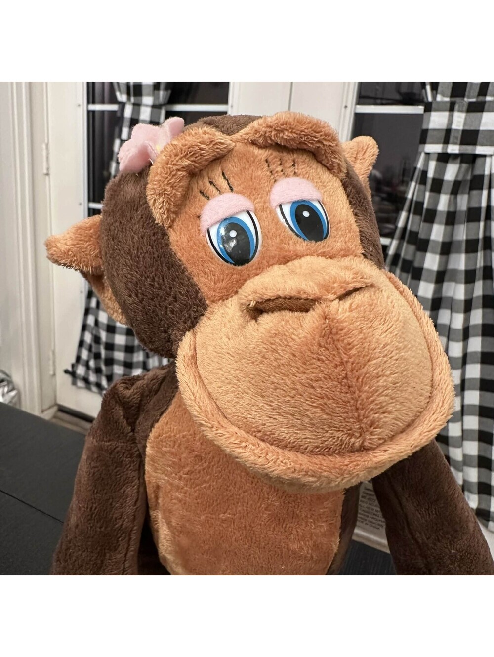 Kesha Don't Stop Singing Dancing Monkey Plush Gemmy Animal Tested Working EUC